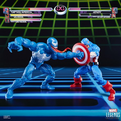 Marvel Legends Series - Gamerverse (Captain America vs Venom)