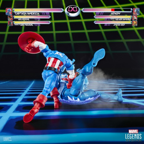 Marvel Legends Series - Gamerverse (Captain America vs Venom)