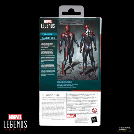 Marvel Legends Series - Spiderman (Peter Parker Velocity Suit)
