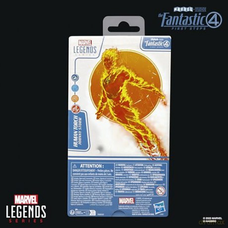 Marvel Legends Series - The Fantastic 4 First Steps (Human Torch)