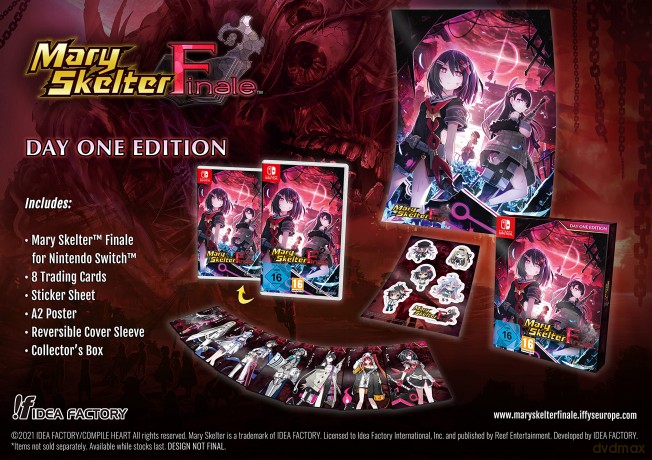 Mary Skelter: Finale DAY ONE EDITION [GRA SWITCH]