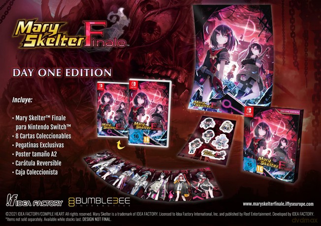 Mary Skelter: Finale DAY ONE EDITION [GRA SWITCH]