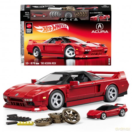 Mega Bloks - Hot Wheels Elite 90 Acura NSX 876 pcs