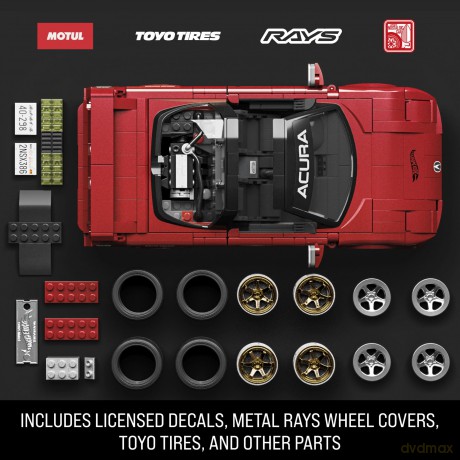 Mega Bloks - Hot Wheels Elite 90 Acura NSX 876 pcs
