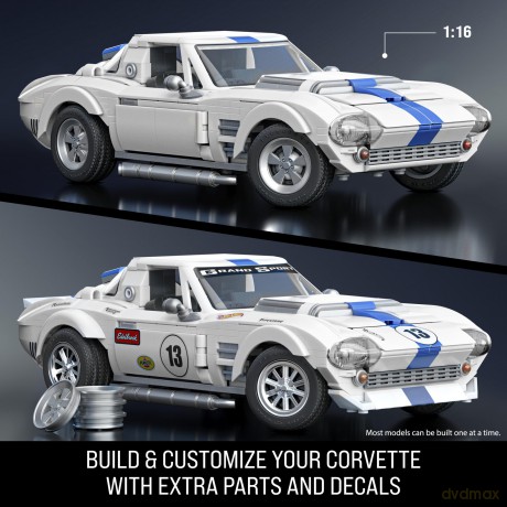 Mega Bloks - Hot Wheels Elite Corvette Grand Sport 918 pcs