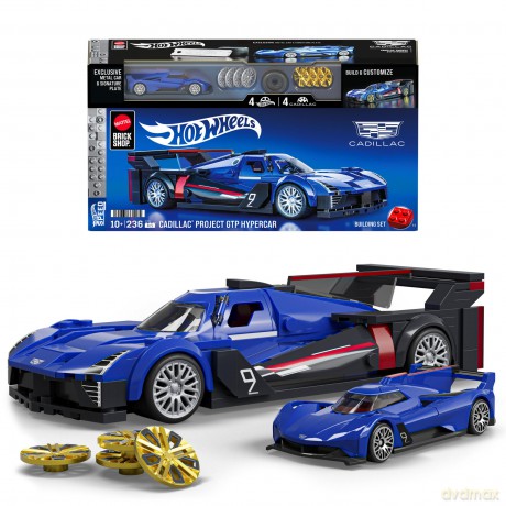 Mega Bloks - Hot Wheels Speed Cadillac Project GTP Hyper Car 236 pcs