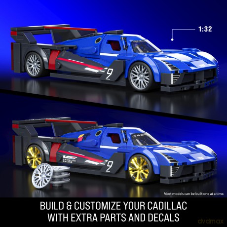 Mega Bloks - Hot Wheels Speed Cadillac Project GTP Hyper Car 236 pcs