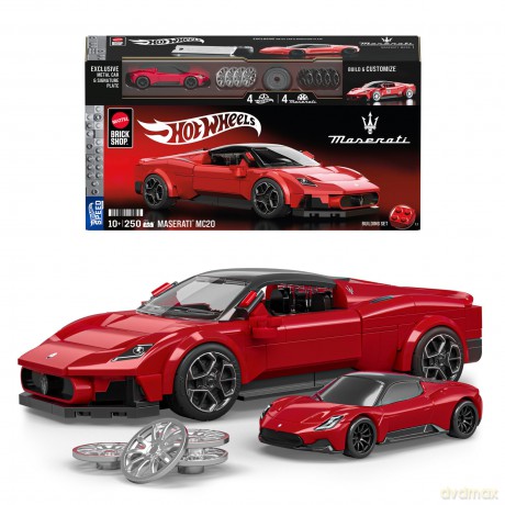 Mega Bloks - Hot Wheels Speed Maserati MC20 250 pcs