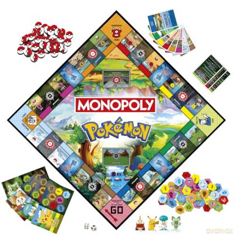 Monopoly Pokemon [GRA PLANSZOWA]