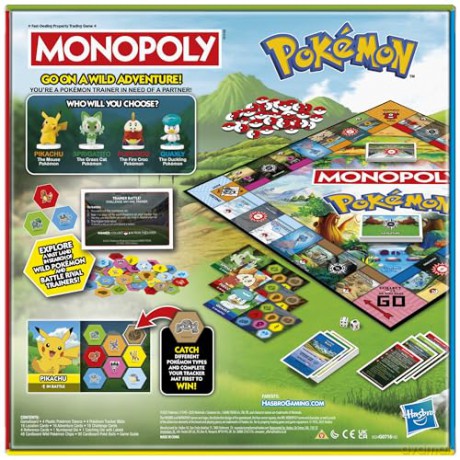 Monopoly Pokemon [GRA PLANSZOWA]