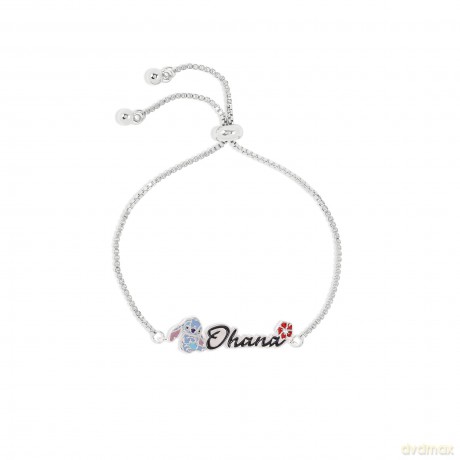 Peer Hardy - Brass Stitch Ohana Lariat Bracelet Imitation Rhodium /Jewellery