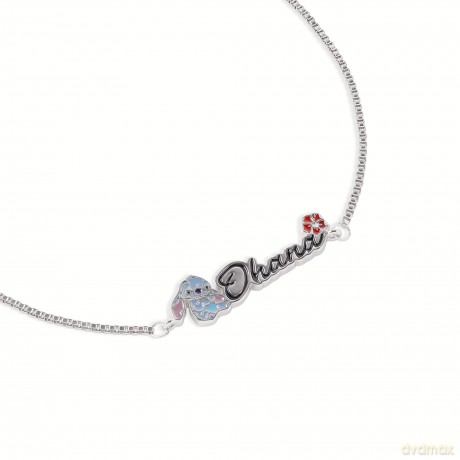 Peer Hardy - Brass Stitch Ohana Lariat Bracelet Imitation Rhodium /Jewellery