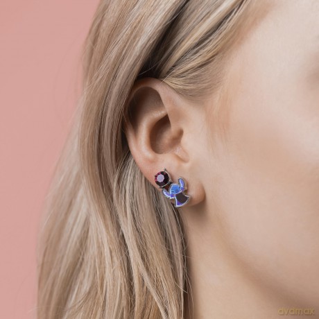 Peers Hardy - Brass 3 Pack Stitch Earring Set /Jewellery