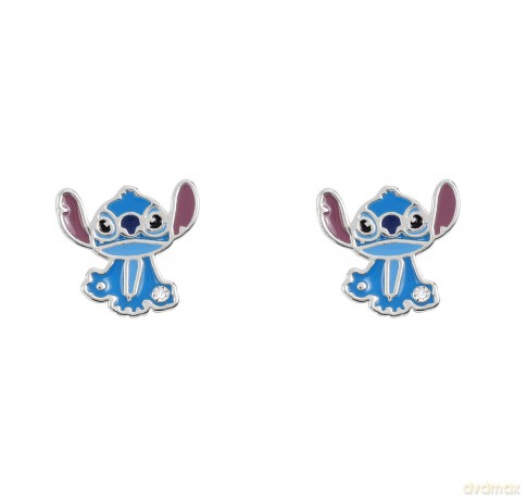 Peers Hardy - Brass Slv Plt Stitch Stud Earrings /Jewellery