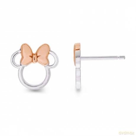Peers Hardy - Brass Tt Cut-Out Minnie Stud Earring /Jewellery