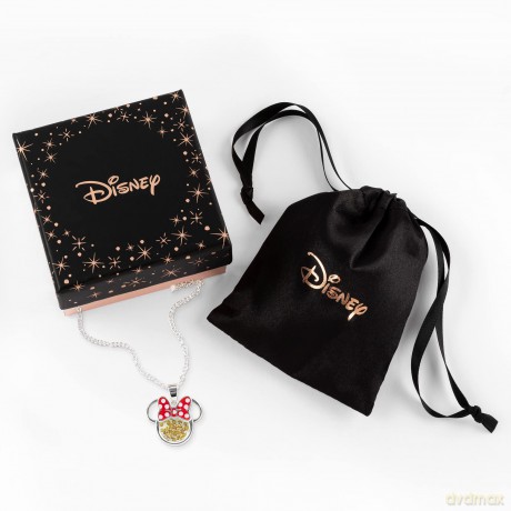 Peers Hardy - Disney Minnie Silver Plated Brass November Birthstone Necklace /Jewellery