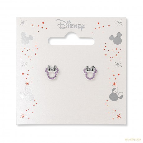 Peers Hardy - Disney Pink Stone Set Minnie Mouse Earrings /Jewellery