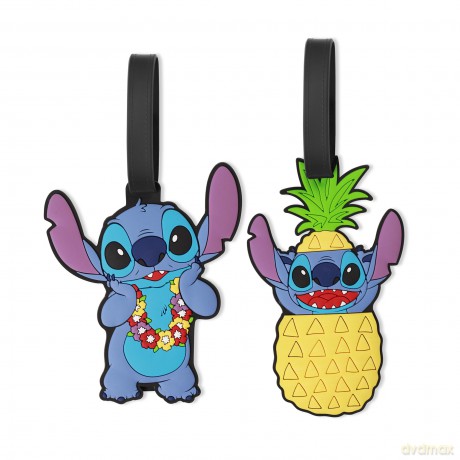 Peers Hardy - Rubber Stitch Luggage Tag Set /Jewellery