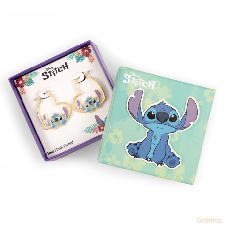 Peers Hardy - Stitch Love Heart Huggie Earrings /Jewellery