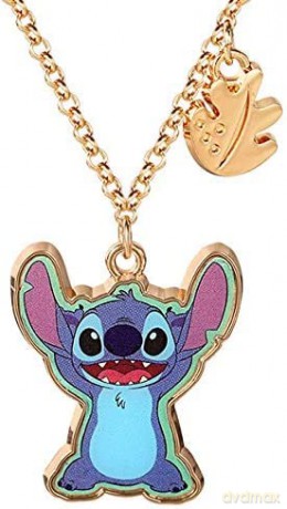 Peers Hardy - Stitch Purple, Blue And Gold Enamel Costume Necklace /Jewellery