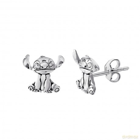 Peers Hardy - Stitch Silver Plated Stitch Stud Earrings /Jewellery