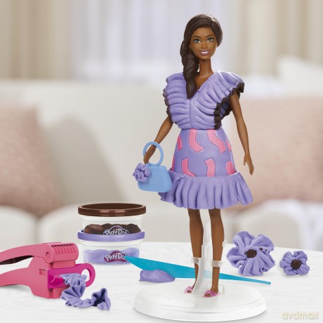Play Doh - Barbie Designer Doll Set (Fashionista Ruffles)