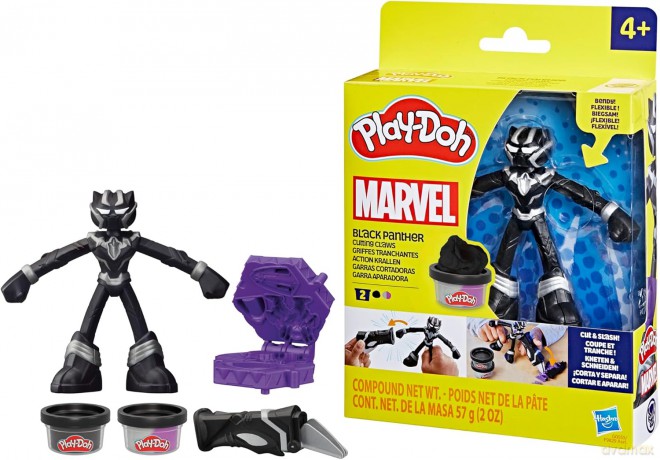 Play Doh - Marvel Figure (Black Panther)
