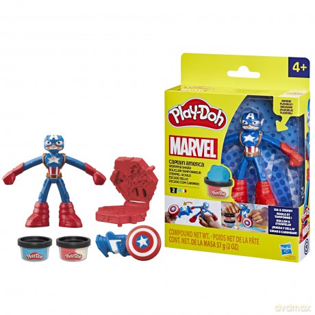 Play Doh - Marvel Figure (Captain America)