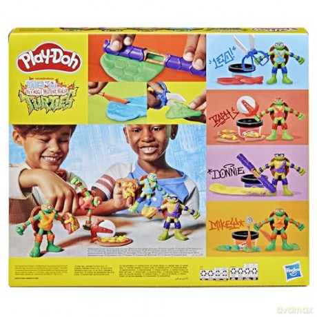 Play Doh Tmnt Cowabunga Creations