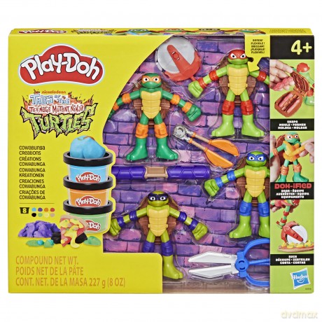 Play Doh Tmnt Cowabunga Creations