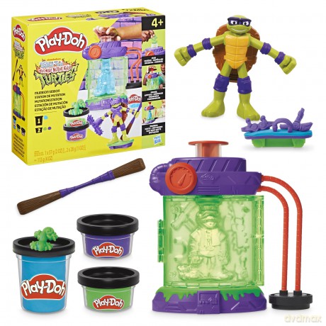 Hasbro Play-Doh Ciastolina stacja mutacji Wojownicze Żółwie Ninja