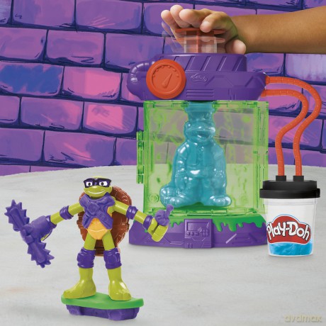 Hasbro Play-Doh Ciastolina stacja mutacji Wojownicze Żółwie Ninja