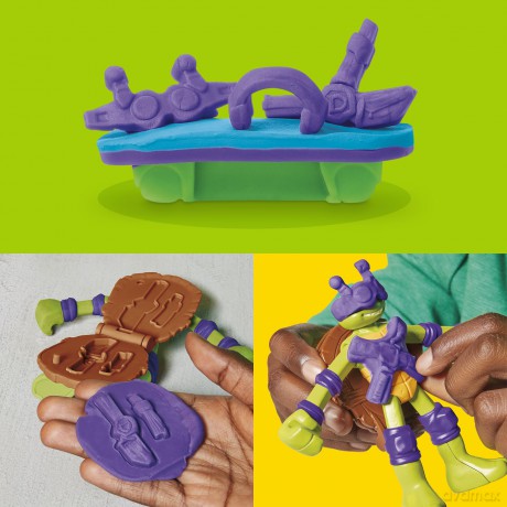 Hasbro Play-Doh Ciastolina stacja mutacji Wojownicze Żółwie Ninja