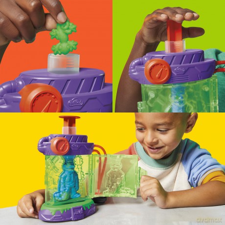 Hasbro Play-Doh Ciastolina stacja mutacji Wojownicze Żółwie Ninja