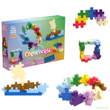 Plus-Plus: Learn to Build Colorverse 60pc NEW JUNE 25/Toys