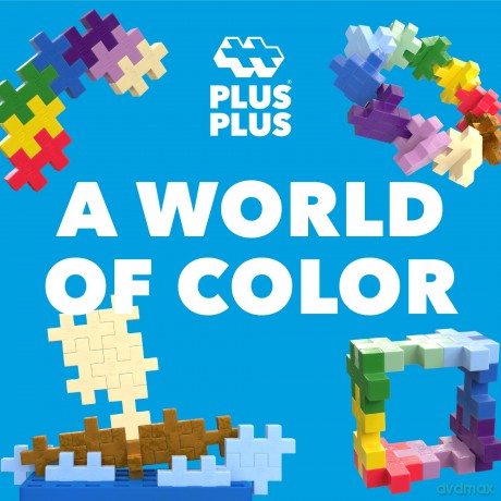 Plus-Plus: Learn to Build Colorverse 60pc NEW JUNE 25/Toys