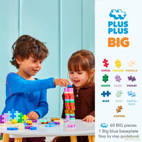 Plus-Plus: Learn to Build Colorverse 60pc NEW JUNE 25/Toys