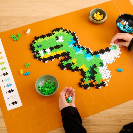 Plus-Plus: Puzzle by Number - 250pc T-Rex NEW JUNE 25 /Puzzle