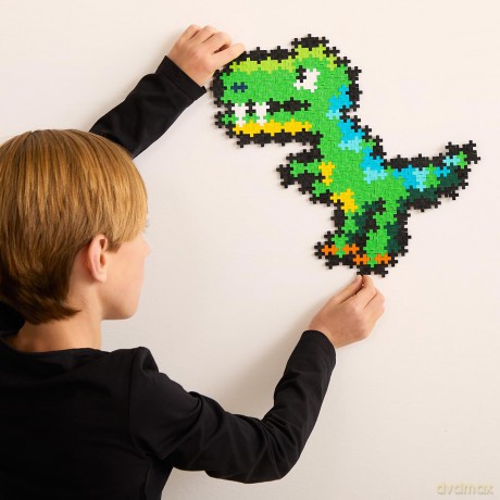 Plus-Plus: Puzzle by Number - 250pc T-Rex NEW JUNE 25 /Puzzle