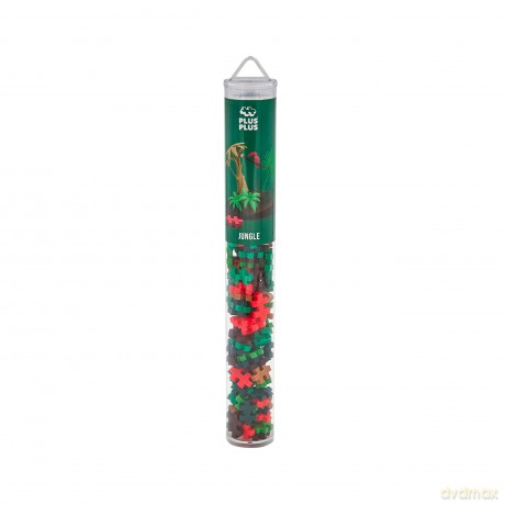 Plus-Plus: Tube - Jungle Mix 100pc