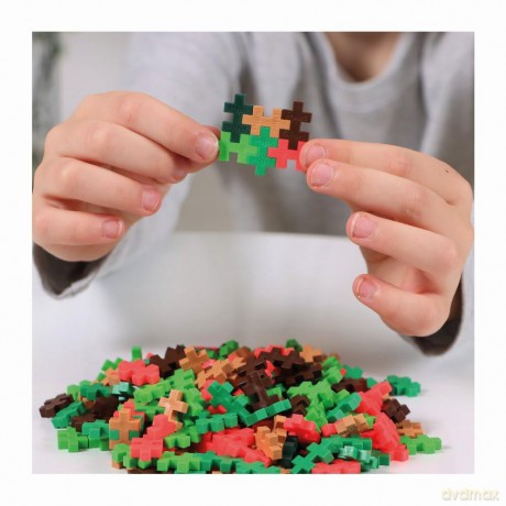 Plus-Plus: Tube - Jungle Mix 100pc