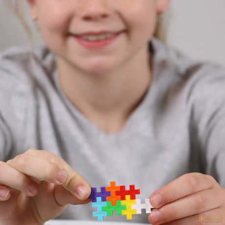 Plus-Plus: Tube - Rainbow Mix 100pc