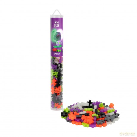 Plus-Plus: Tube - Spooky mix 100pc Tube