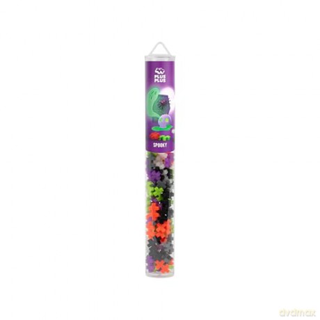 Plus-Plus: Tube - Spooky mix 100pc Tube