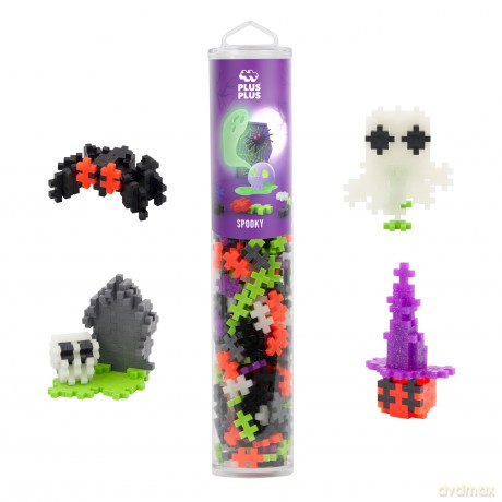Plus-Plus: Tube 240pc - Spooky Mix