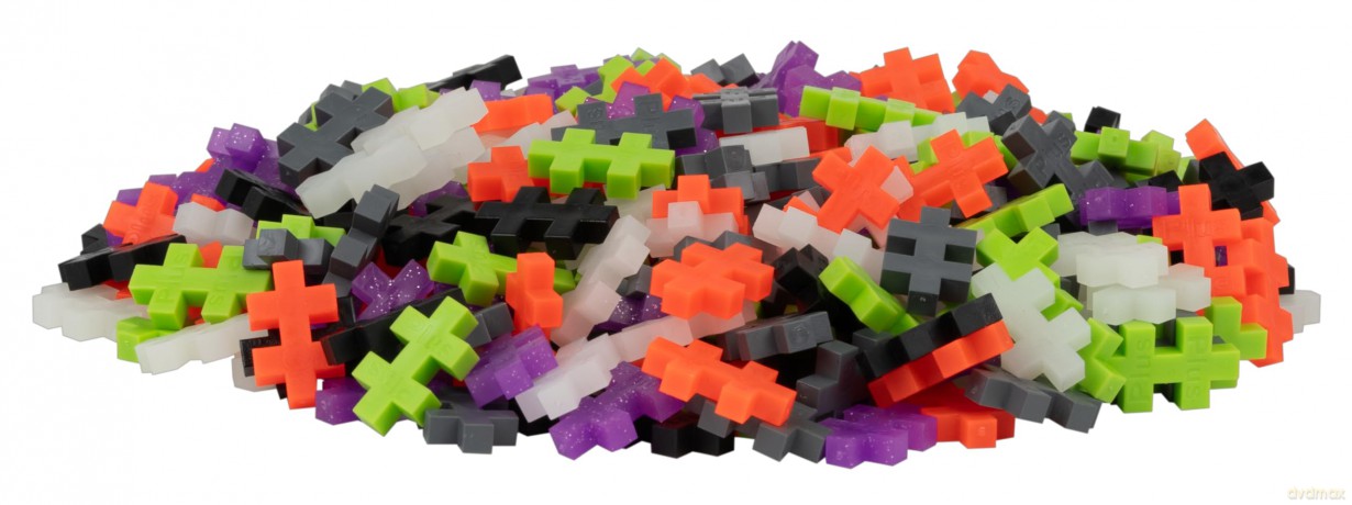 Plus-Plus: Tube 240pc - Spooky Mix