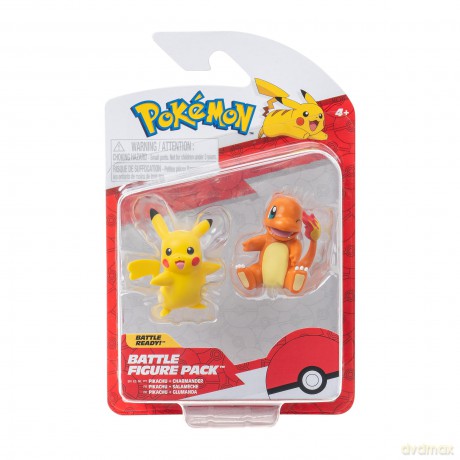 Pokemon - Battle Figure First Partner 2pack Char & Pik