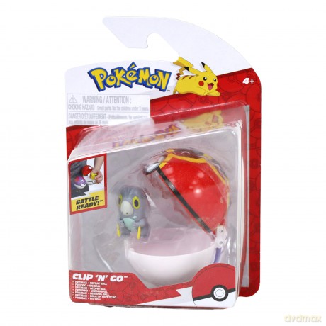 Pokemon - Clip 'n' Go - Frigibax + Repeat Ball