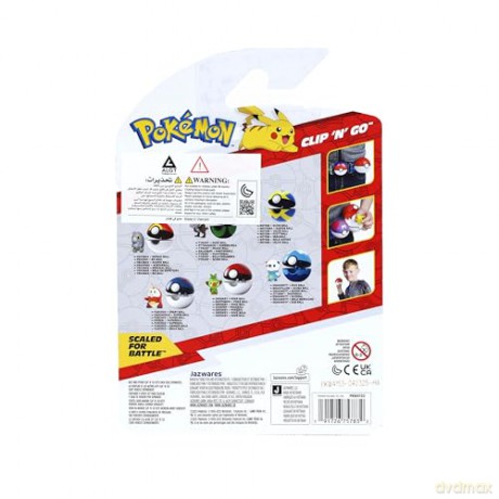 Pokemon - Clip 'n' Go - Frigibax + Repeat Ball