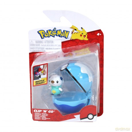 Pokemon - Clip 'n' Go - Oshawott + Dive ball